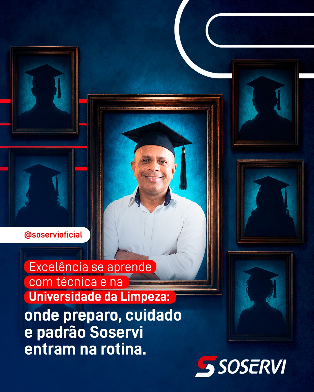 Por trás de um serviço bem executado existe muito mais do que produtos e equipamentos: existe capacitação.

Na Universidade da Limpeza, nossos profissionais passam por treinamentos constantes para desenvolver técnicas, boas práticas e procedimentos que garantem mais eficiência, segurança e qualidade na prestação dos serviços, afinal, excelência é treinada, acompanhada e construída todos os dias.

Pensou em Soservi, pensou em excelência.

#Soservi #SoserviTerceirização #Soservi53Anos